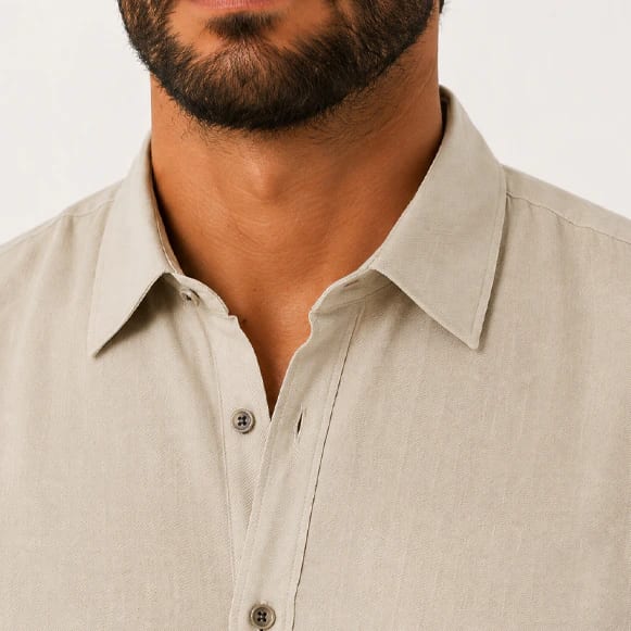 CAMISA MC 100% ALGODON HOMBRE - imagen 3
