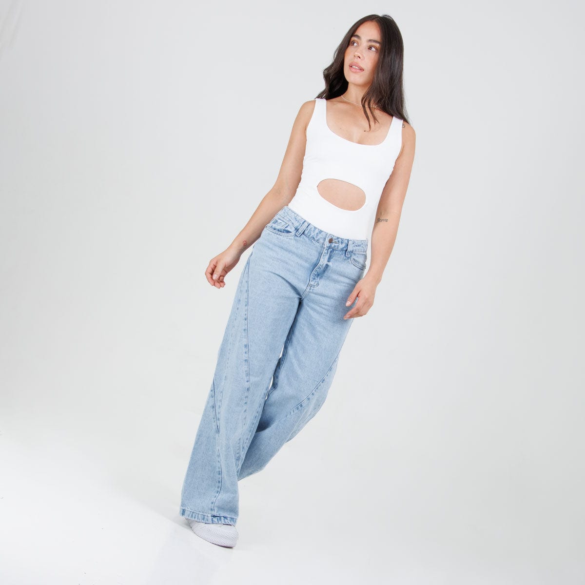 Jean Axspen Wide Leg Ax-3026 Rigido - imagen 3