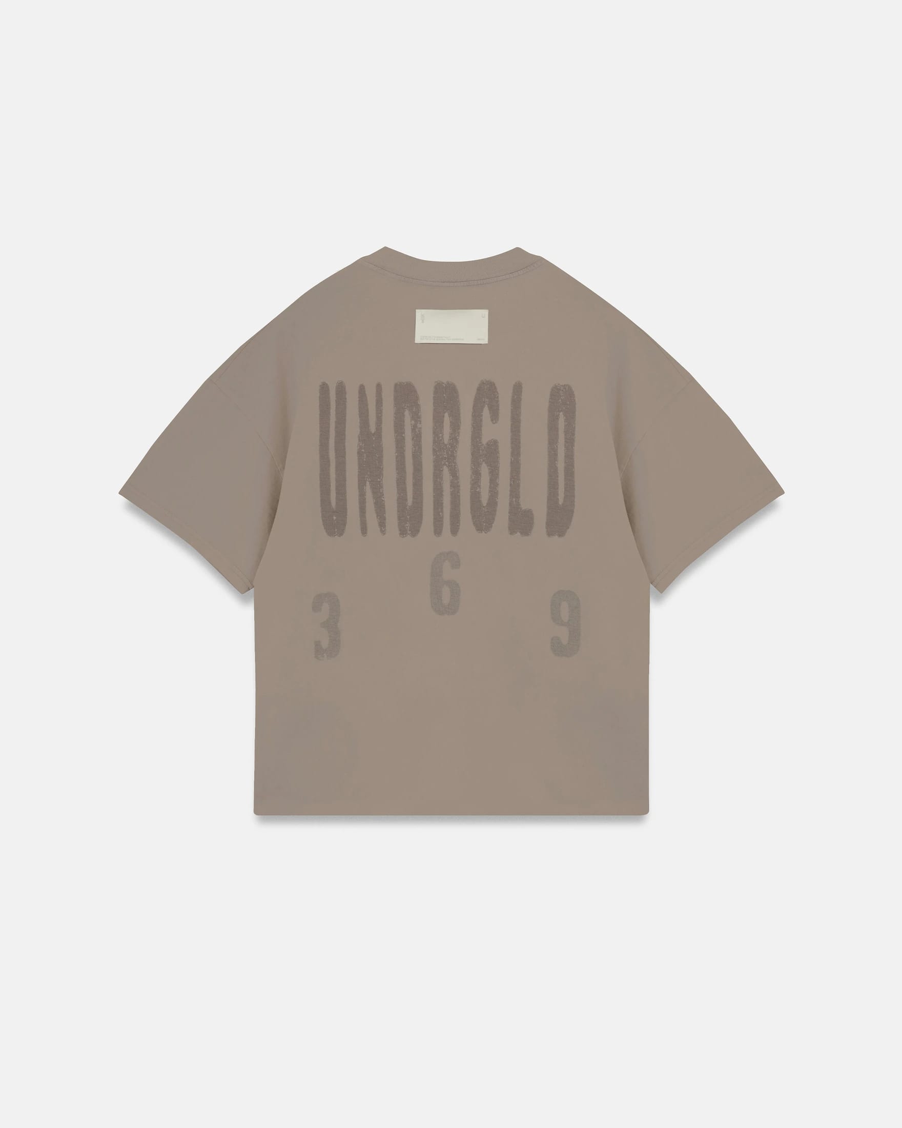 Spring UNDRGLD Boxy Fit Tshirt Cream - imagen 3