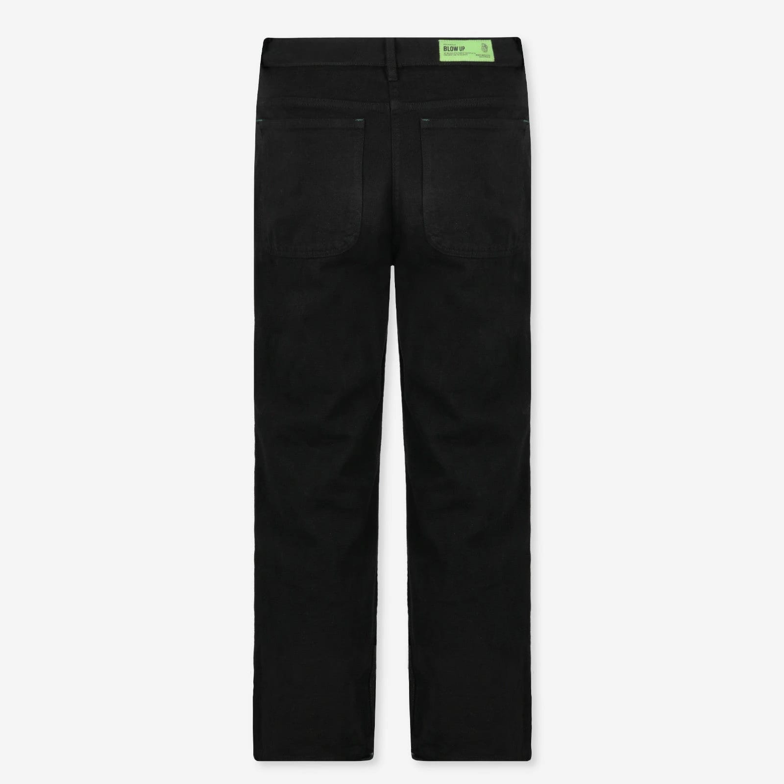 STRAIGHT FIT BLACK PANTS - imagen 1