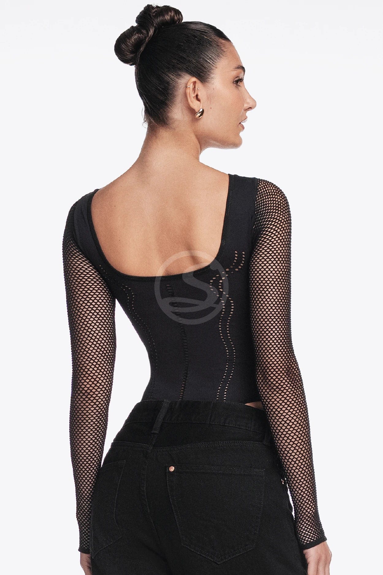 Body Rebel Negro Santísimas Ref. S-699 - imagen 2