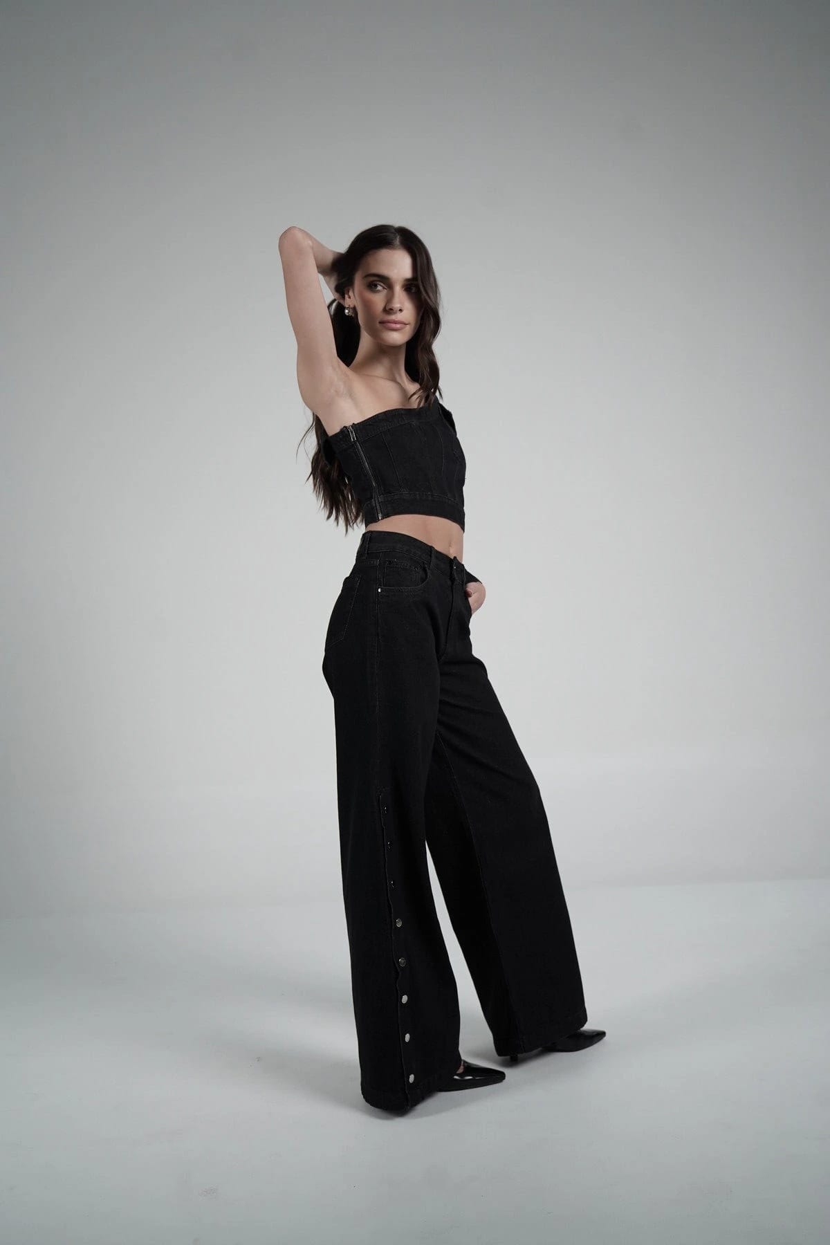 Side Buttons Jeans - imagen 5