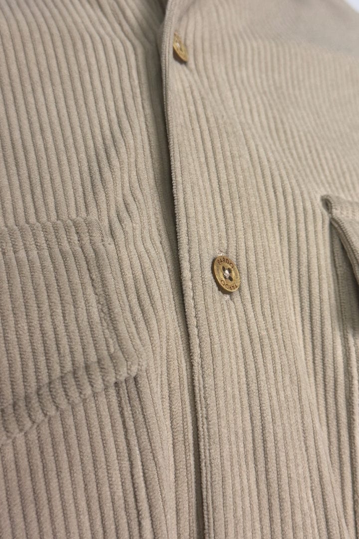 Camisa corduroy/pana café - imagen 3