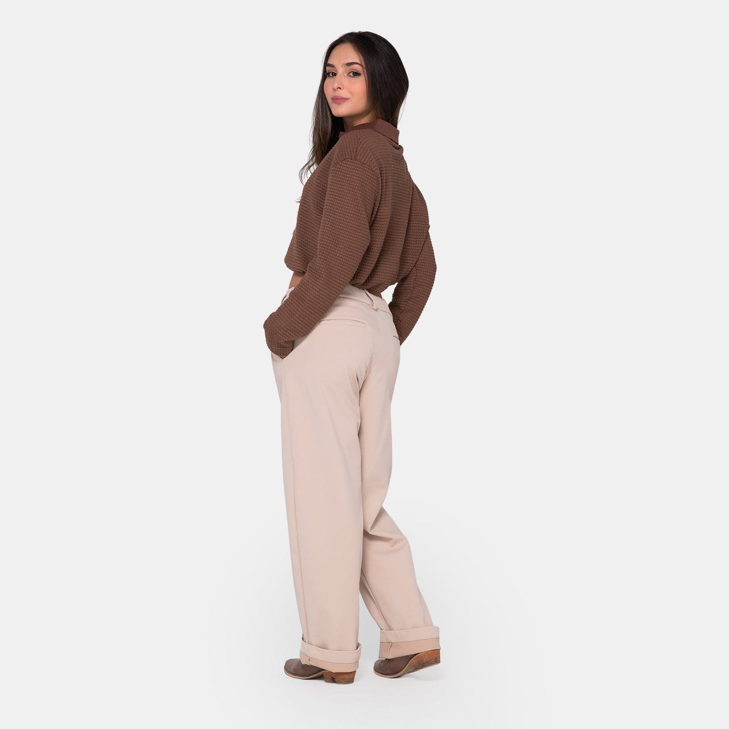 EcoDrift Trousers Beige - imagen 4