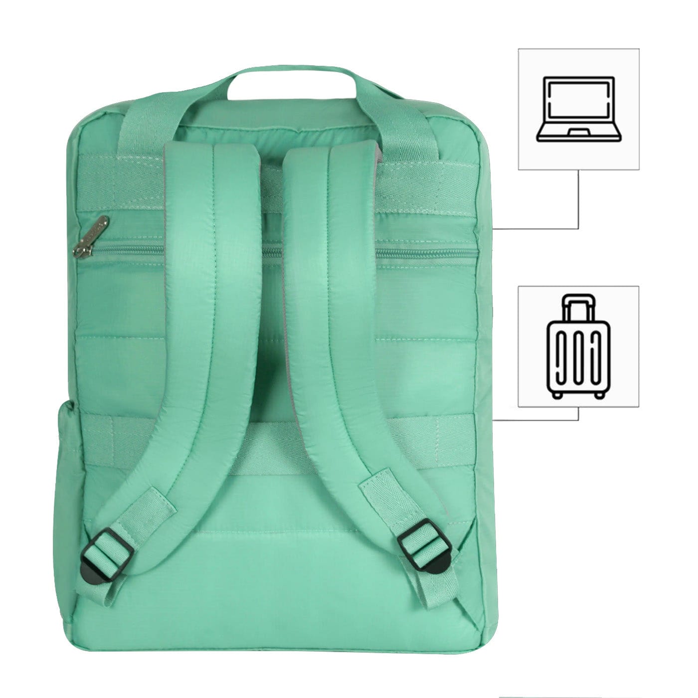 Morral Active Citybags Light Verde Menta - imagen 4