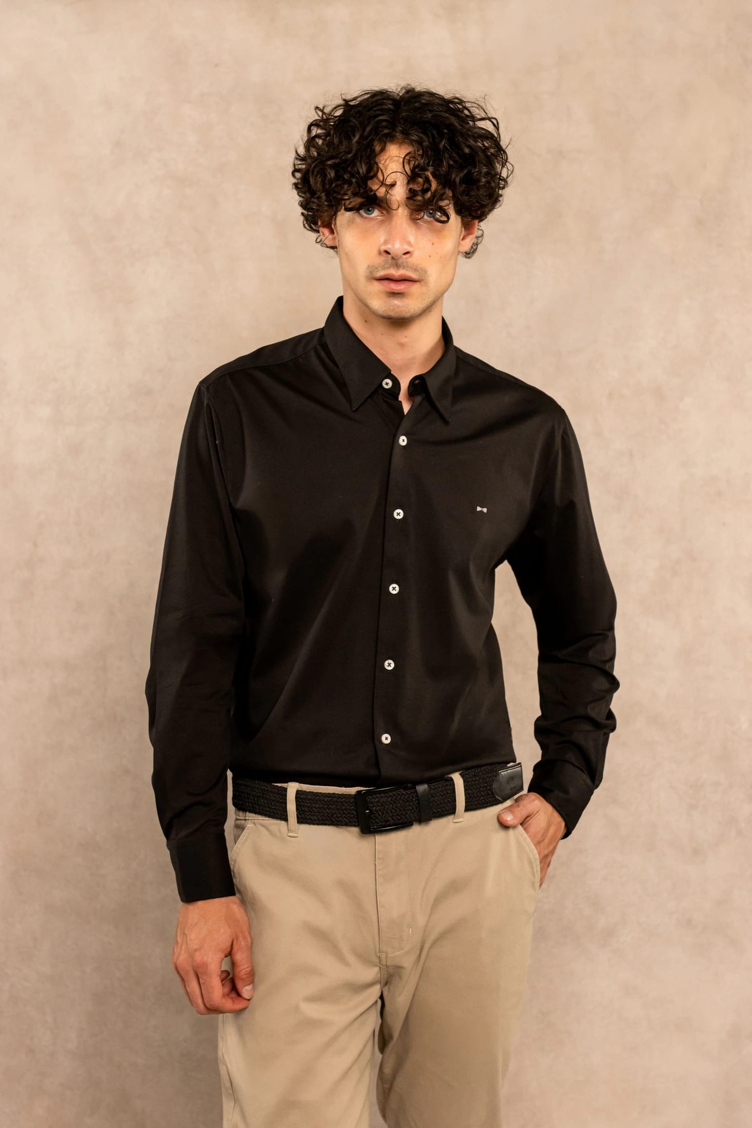 Camisa Jersey Negra - imagen 3
