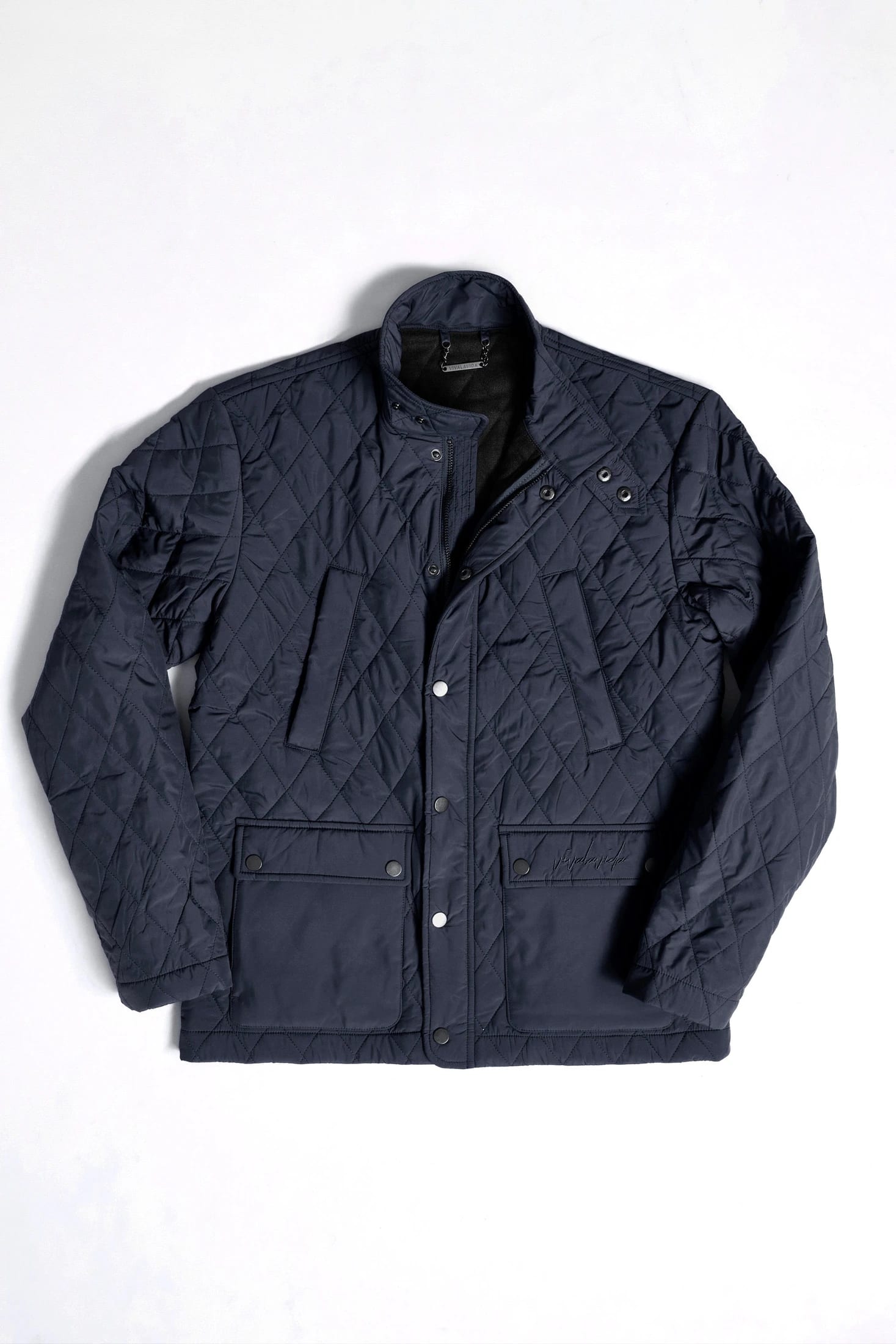 QUILTED JACKET NAVY - imagen 2