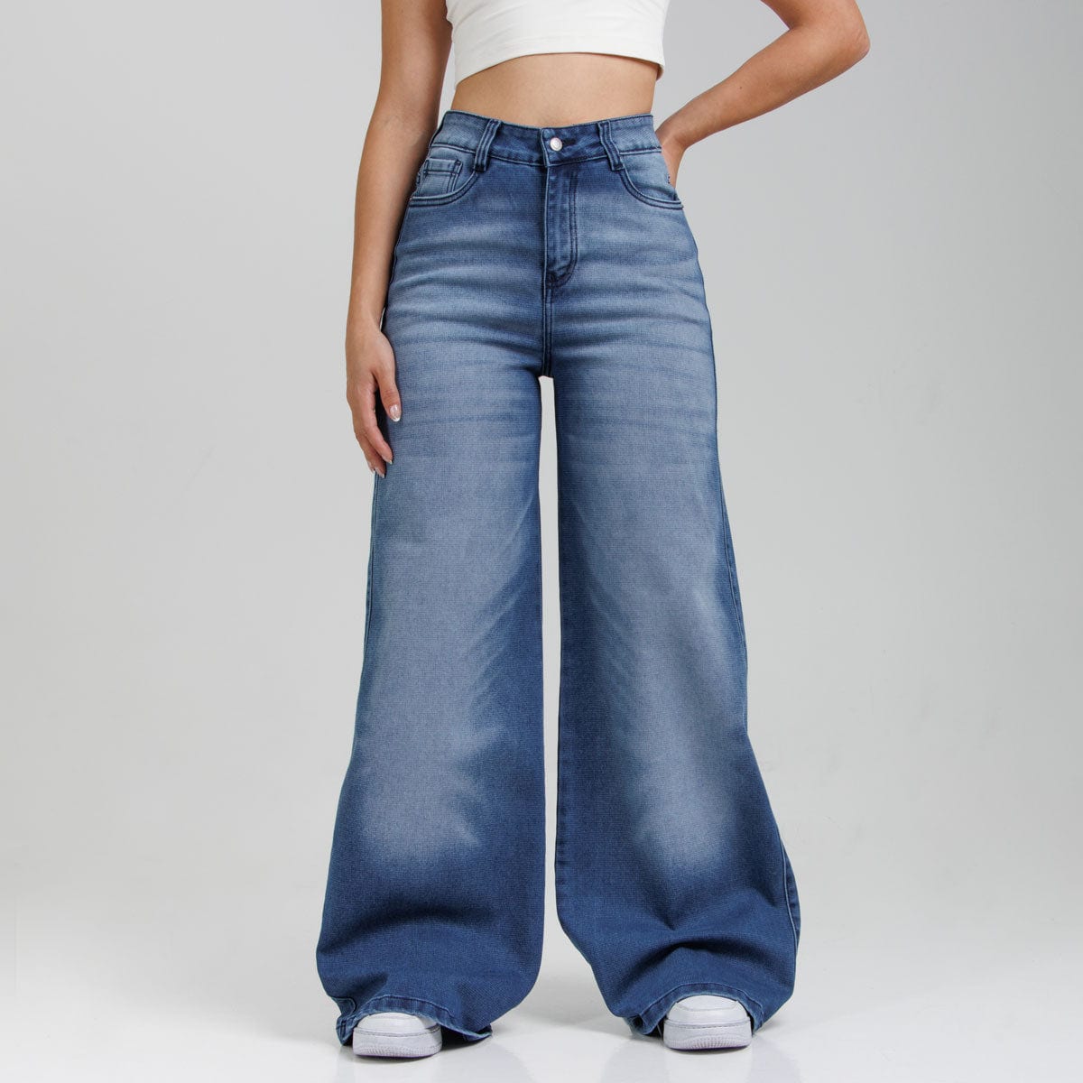 Jean Wide Leg Ax-2936 LIcrado - imagen 1