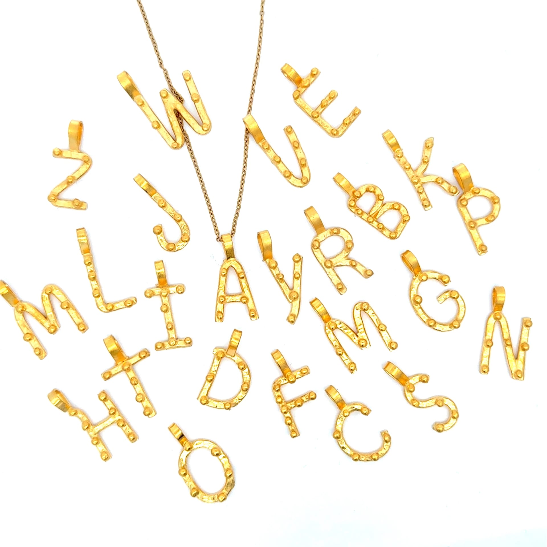 Bamba Letter Necklace - imagen 1