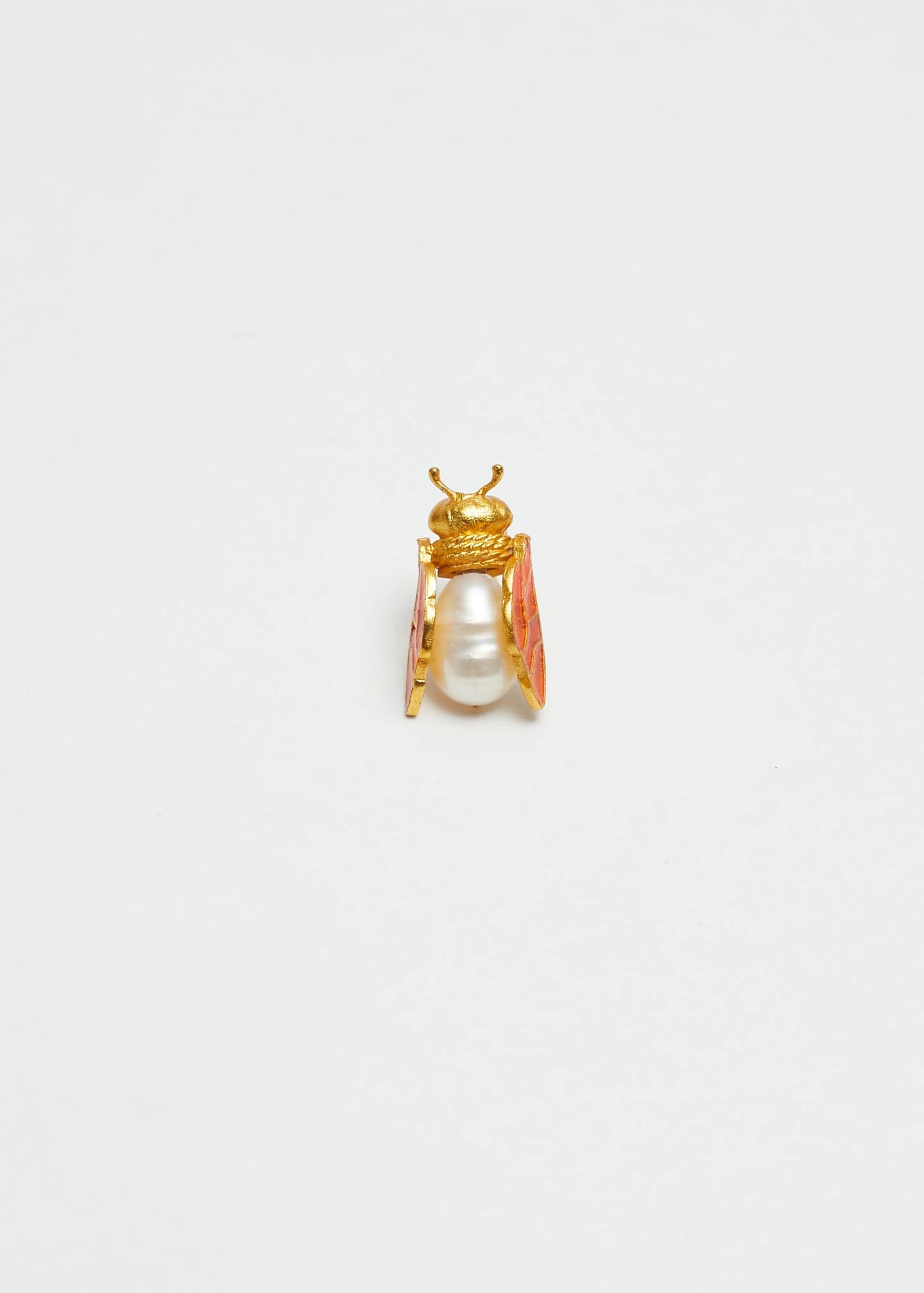Aretes Worker Bee Naranja - imagen 3