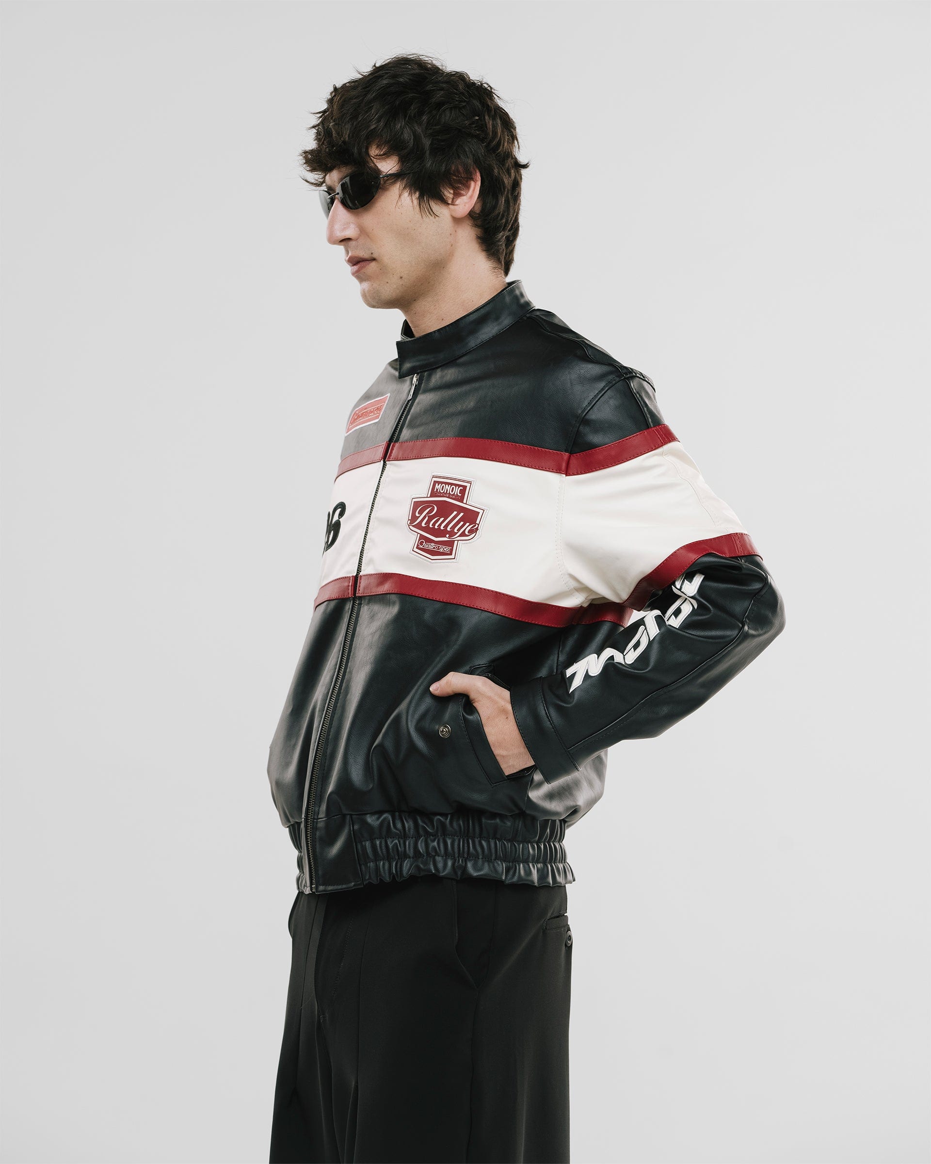 Speed Faux Leather Jacket - Negro (Exclusive) - imagen 5