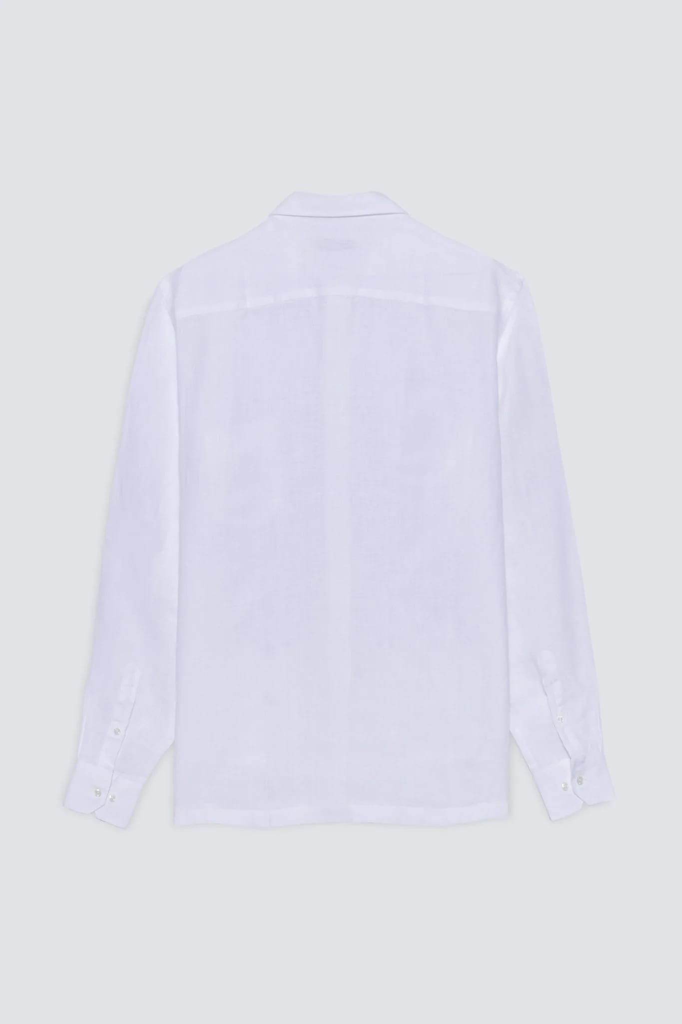 Men's guayabera linen pockets shirt - imagen 4