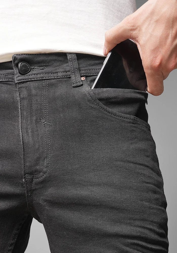 Jean para Hombre Thunder Negro - imagen 4