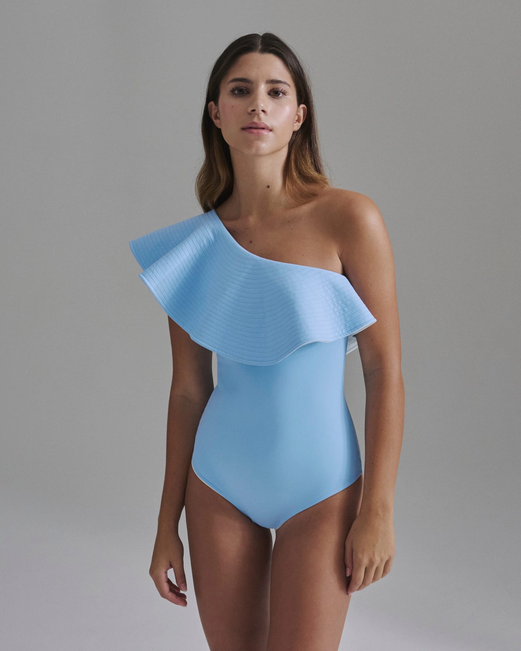 Tucan One Piece / Sky Blue - Ivory - imagen 2