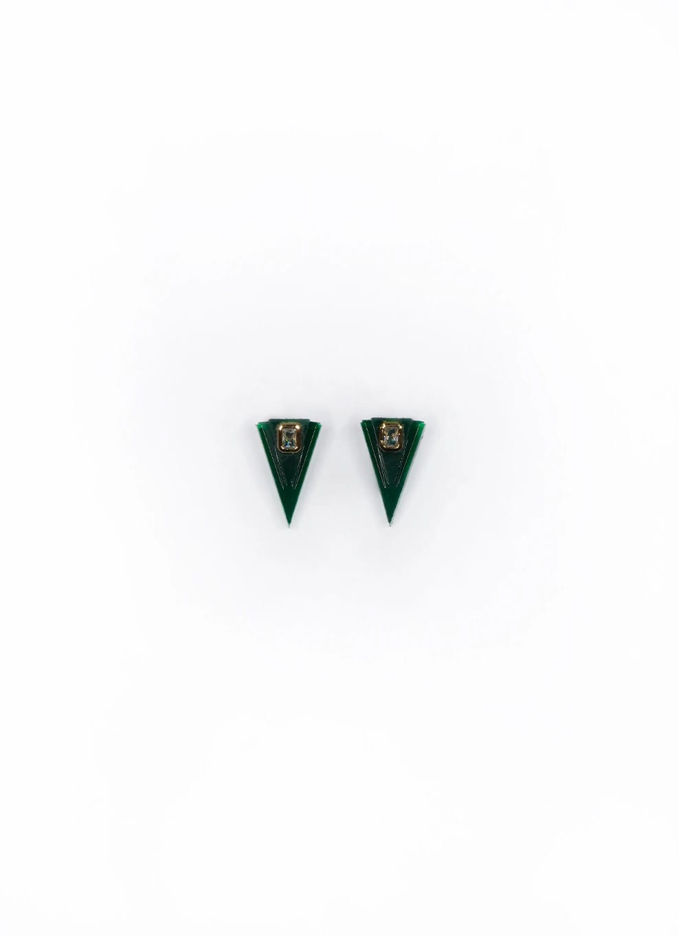 JVxTH - S GREEN EARRINGS - imagen 4