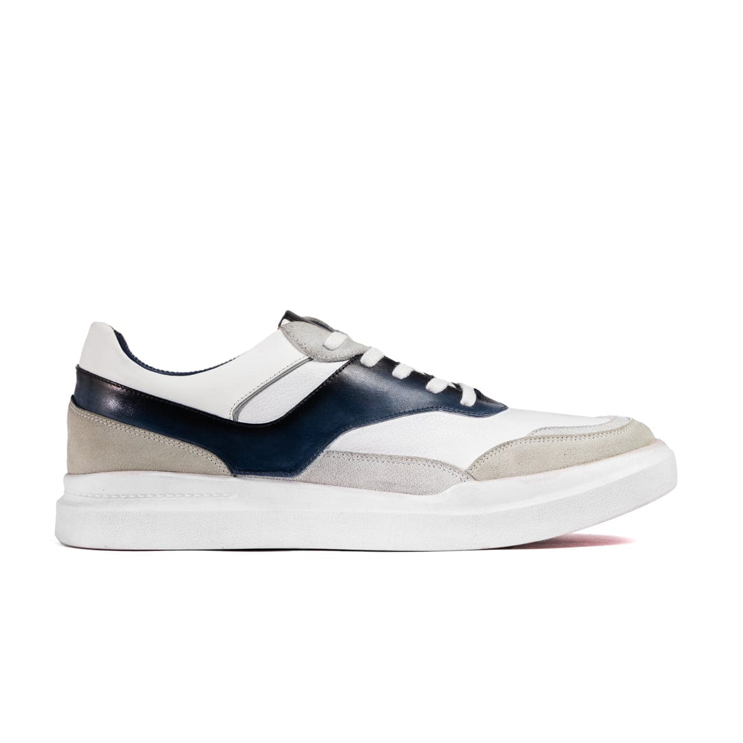 Sneaker Enzo Blanco-Azul - imagen 1