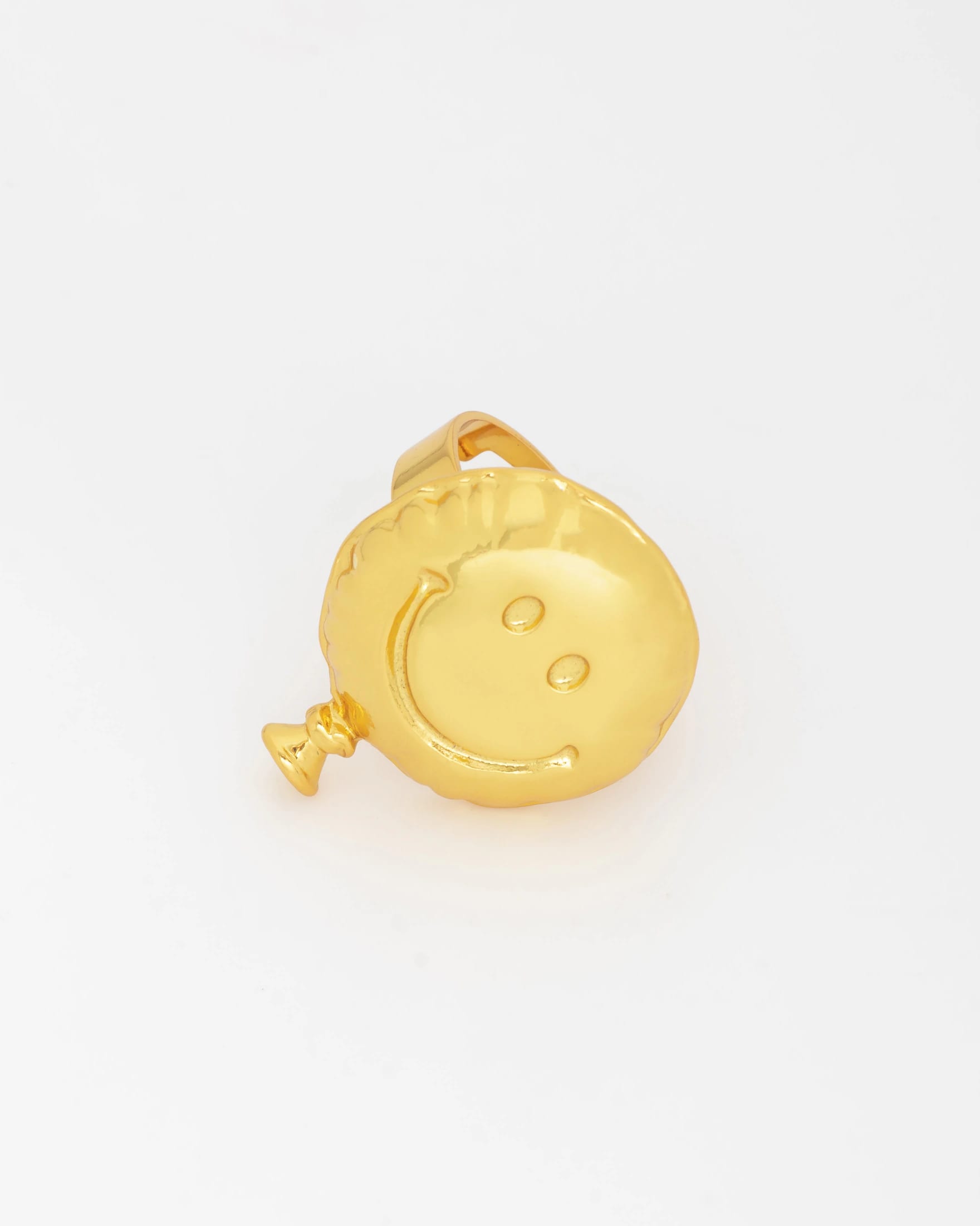 Anillo Carita Feliz dorado o plateado - imagen 2