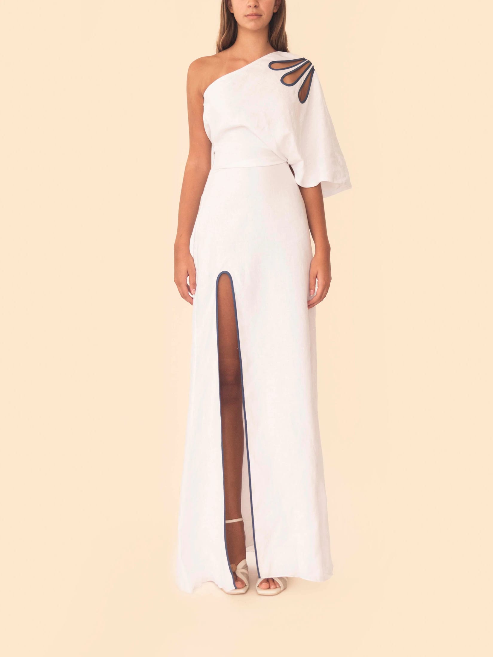 KAIA DRESS IVORY - imagen 1