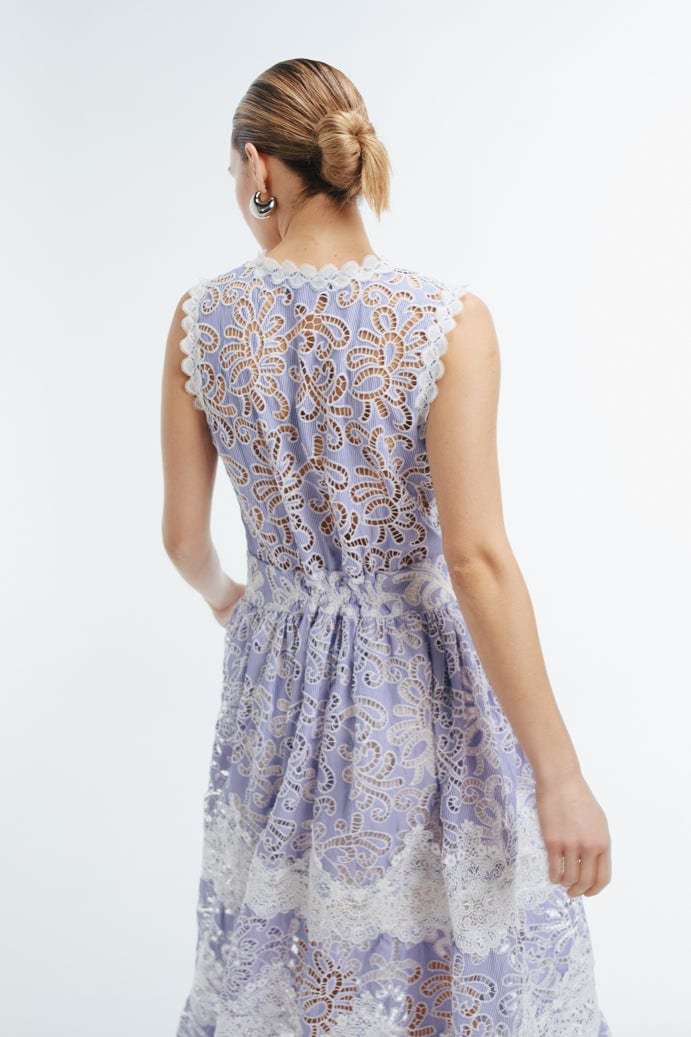 GAIA MAXI DRESS BLUE - imagen 2