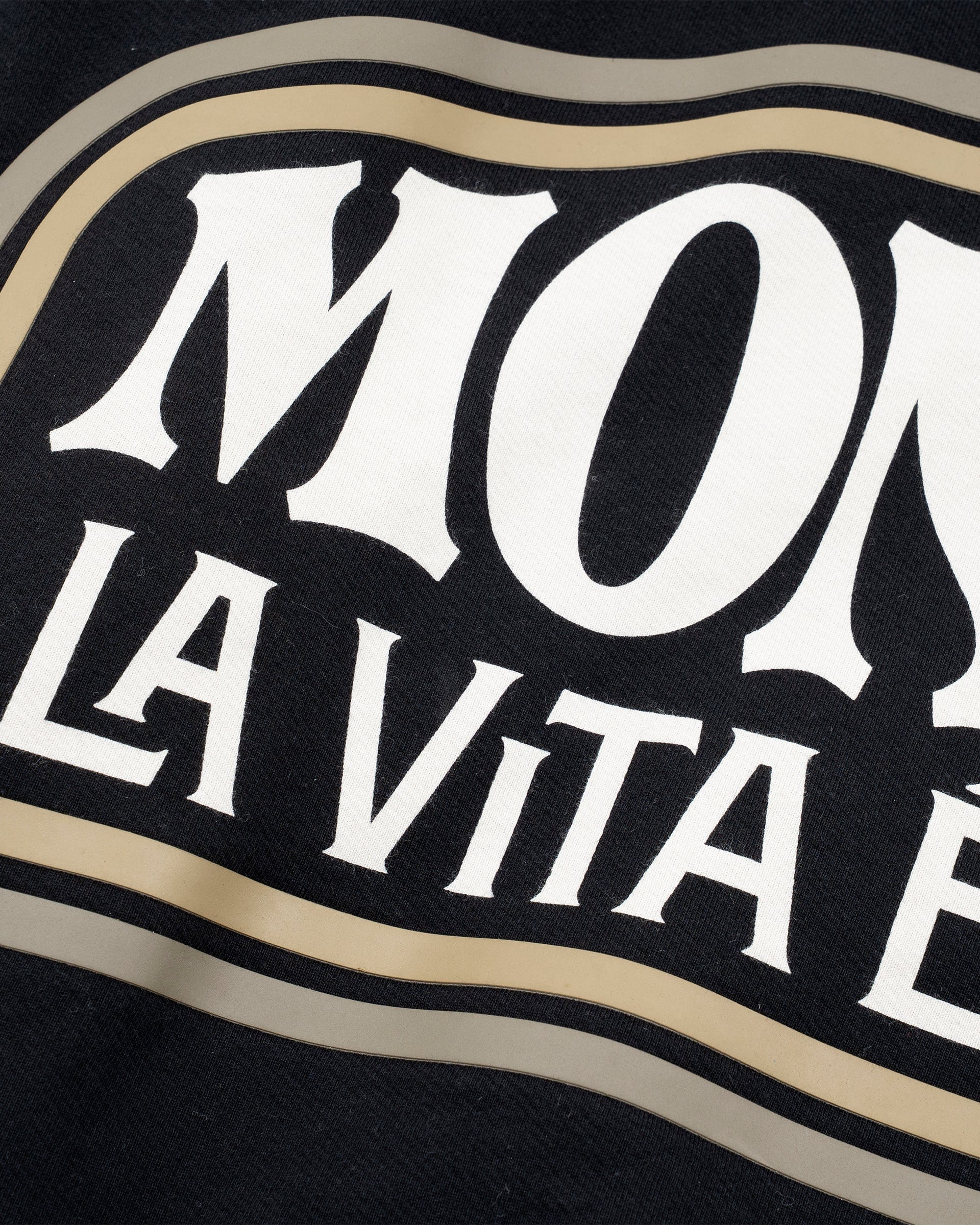 Hoodie La Vita E Bella - Negro Oscuro - imagen 6