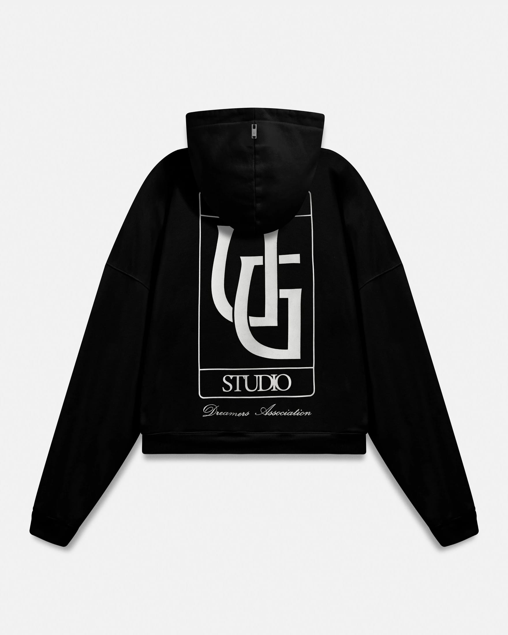 Line UG Frame Boxy Fit Hoodie Black - imagen 1