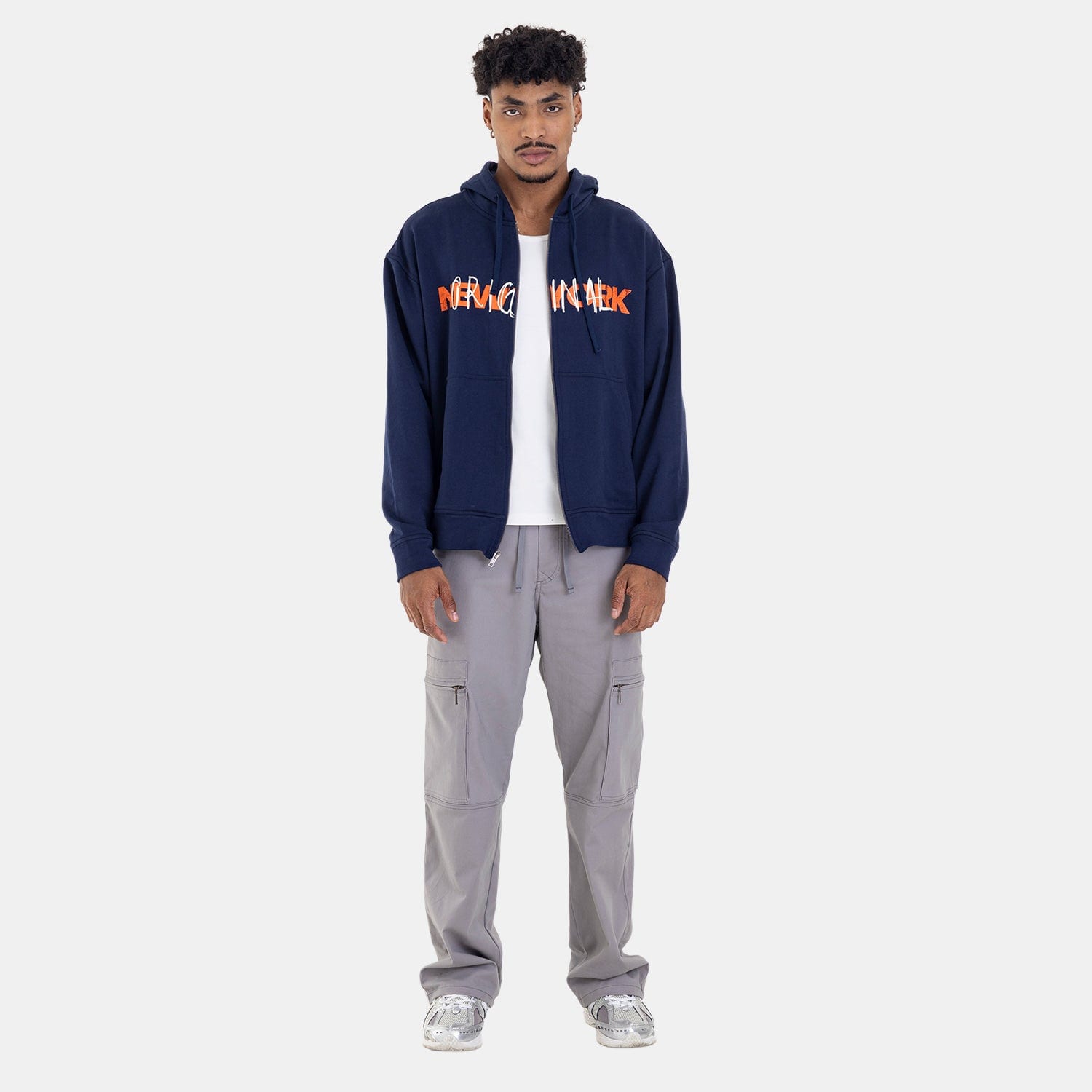 Zip Hoodie Regular Fit Dark Blue - imagen 13
