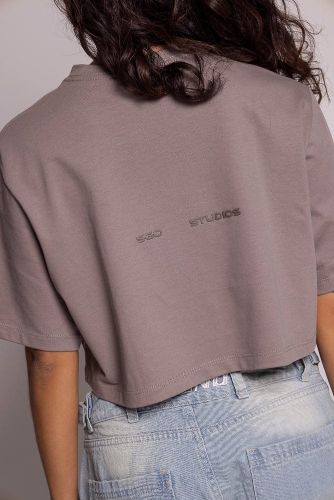 CropTop Basic Motion-Gris - imagen 7