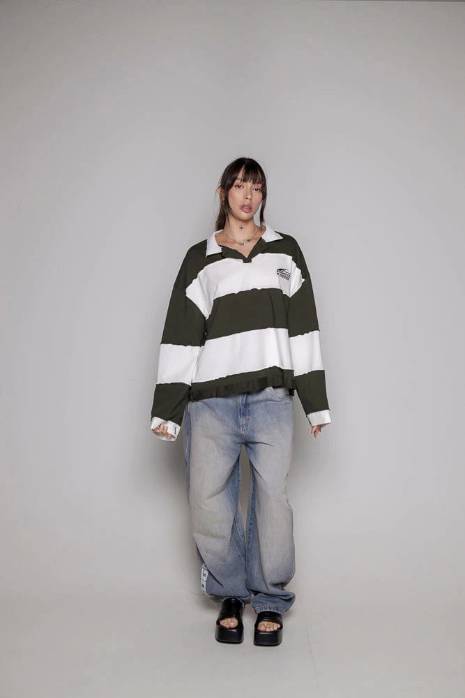 Buzo Courage Dama Tipo Polo-Verde - imagen 3