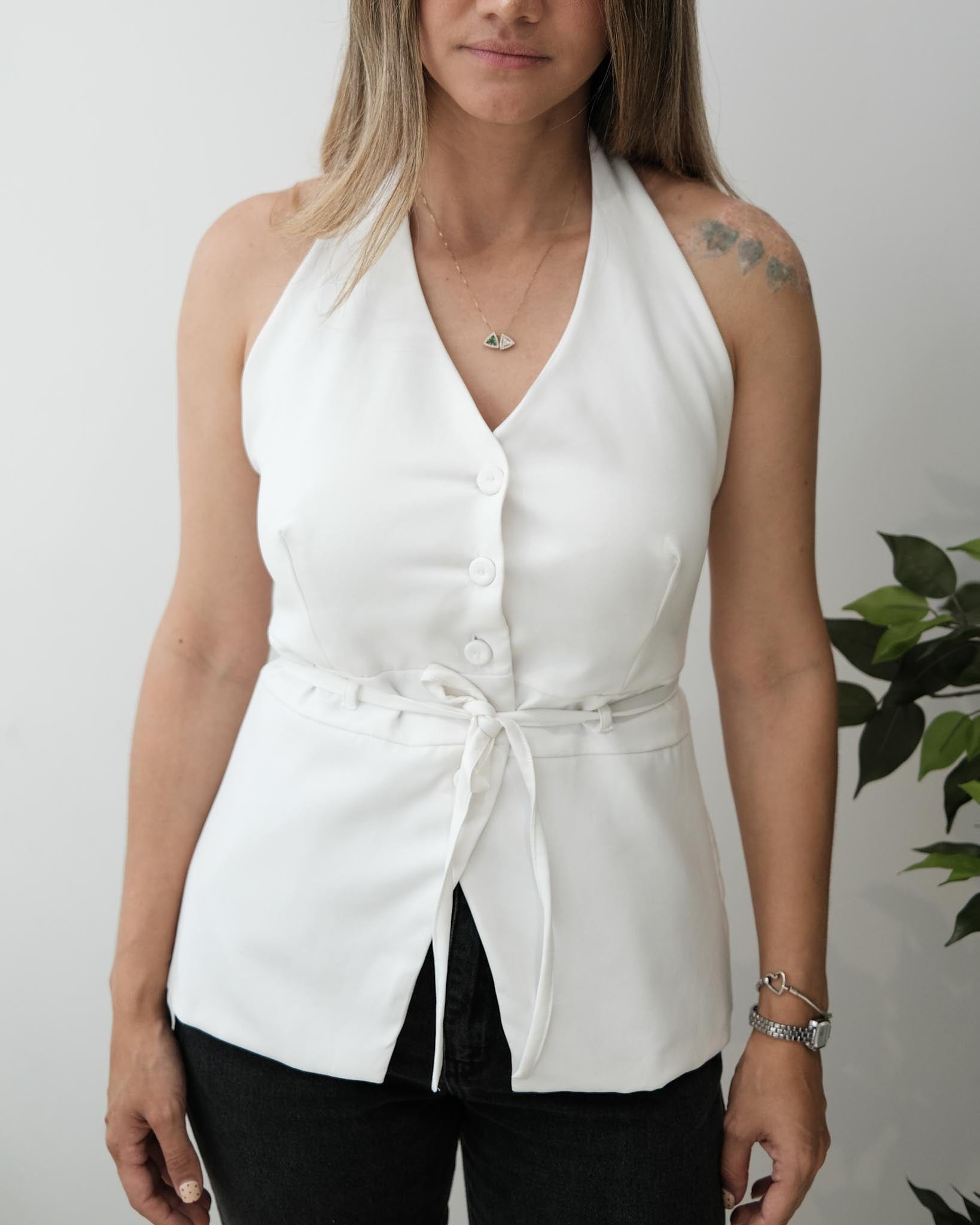 Blusa Ofelia Ivory - imagen 6