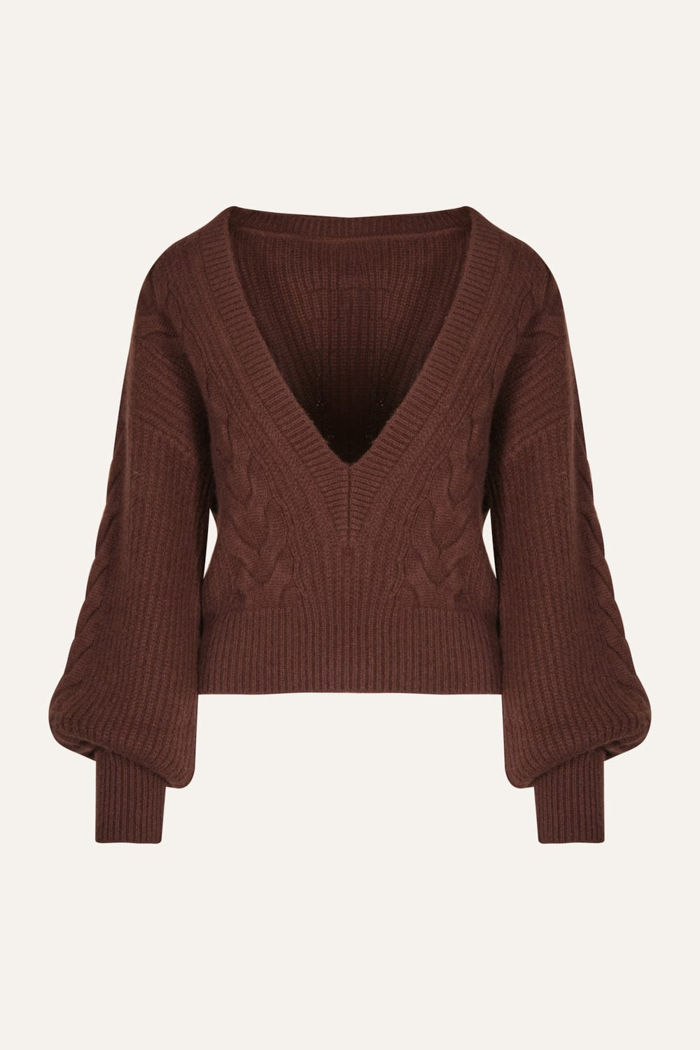 Braided Cable Sweater - imagen 1