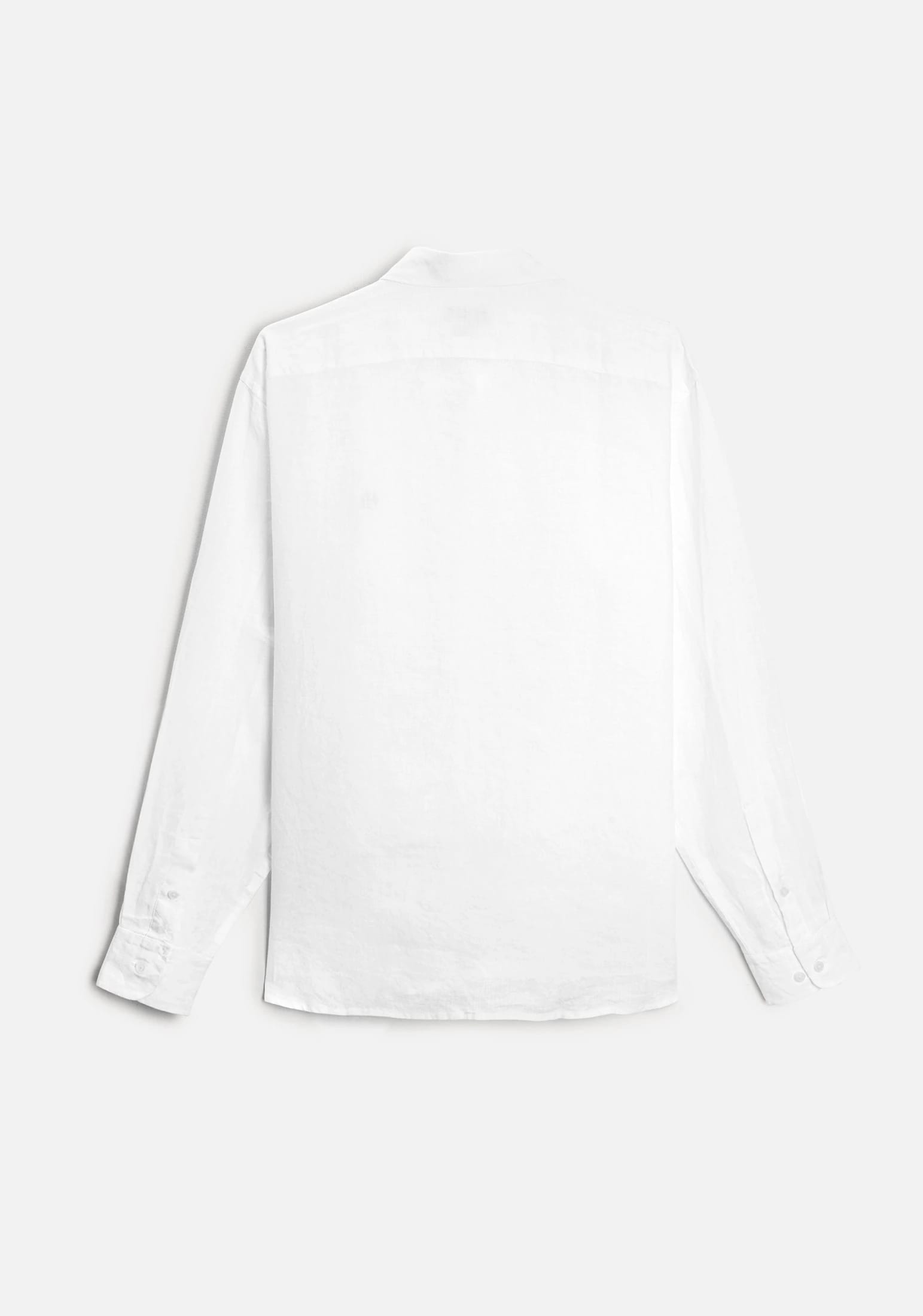 Camisa H CBD Lino L-Atn Blanco - imagen 4