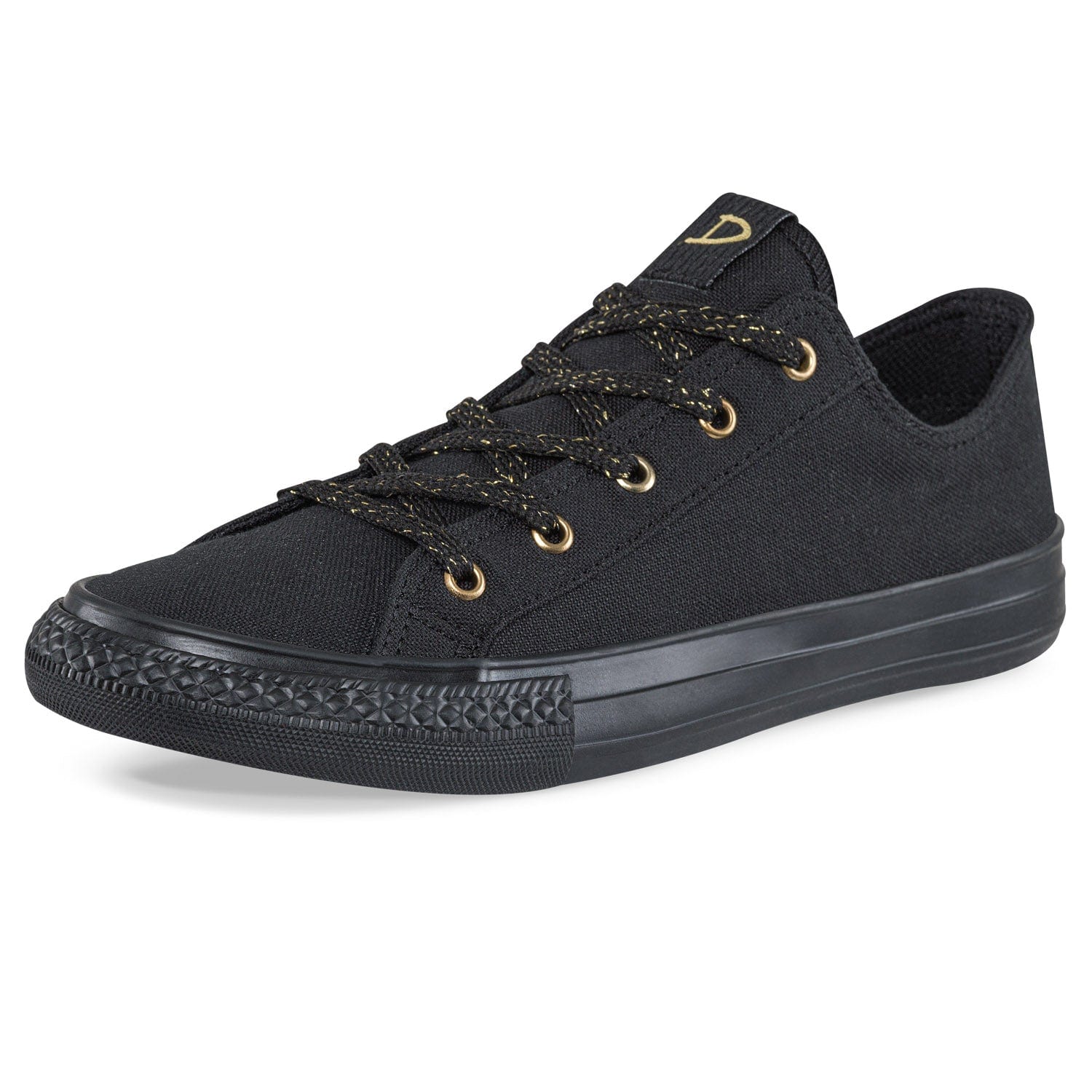 Tenis Casuales School Cake Negro-Negro Croydon para Mujer - imagen 2