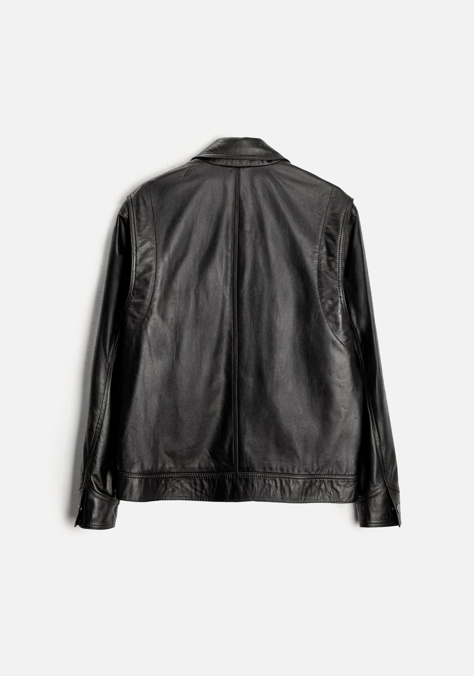 Chaqueta H Pilot Cuero Negro - imagen 5