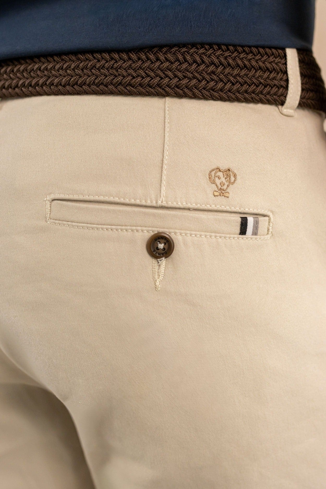 Pantalon Elastico Marfil - imagen 6