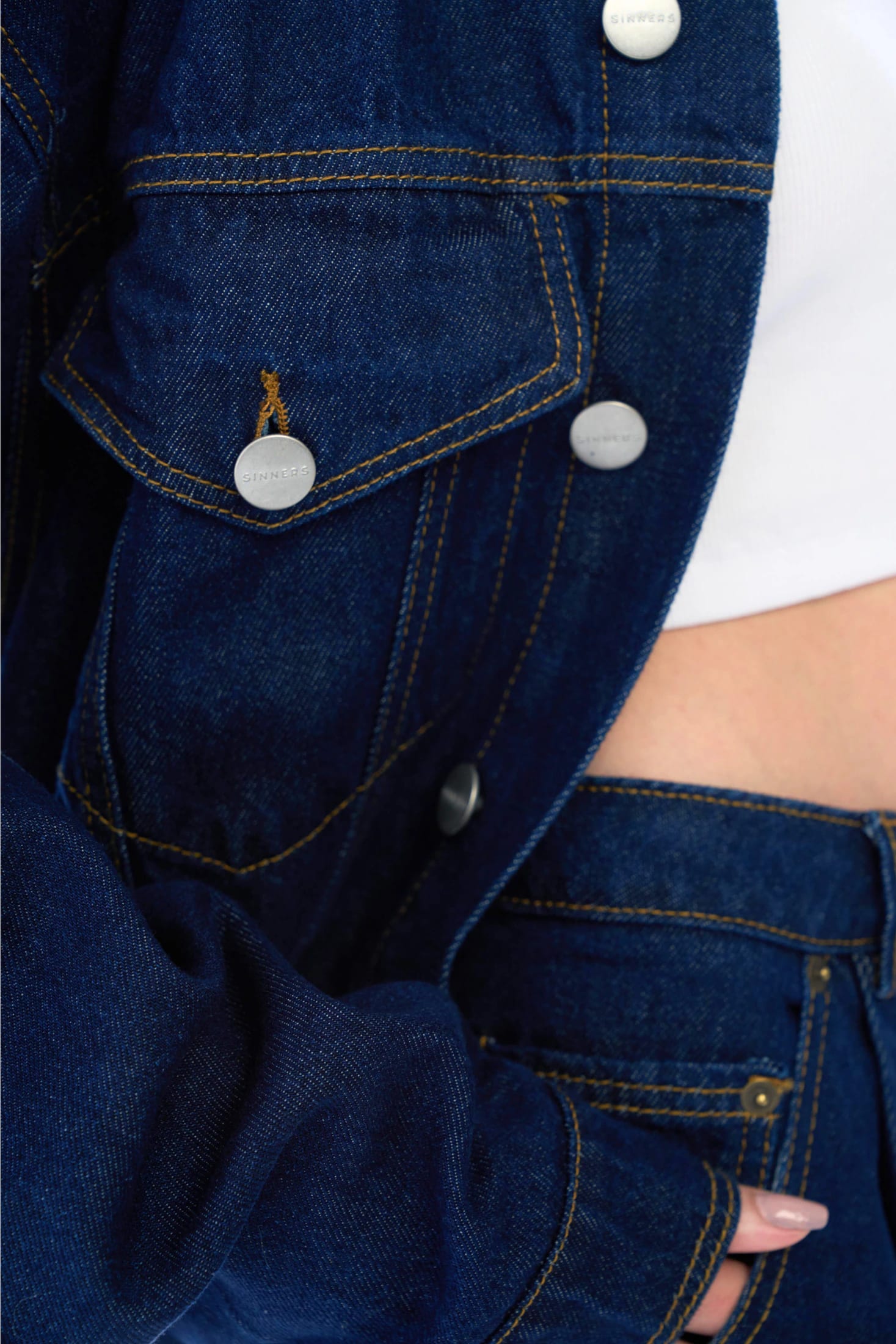 RAW DENIM JACKET - imagen 9