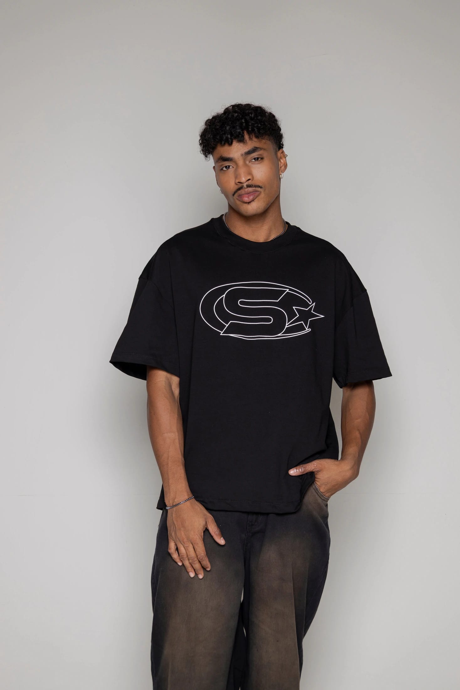 Oversized Courage Sgo-Negra - imagen 1