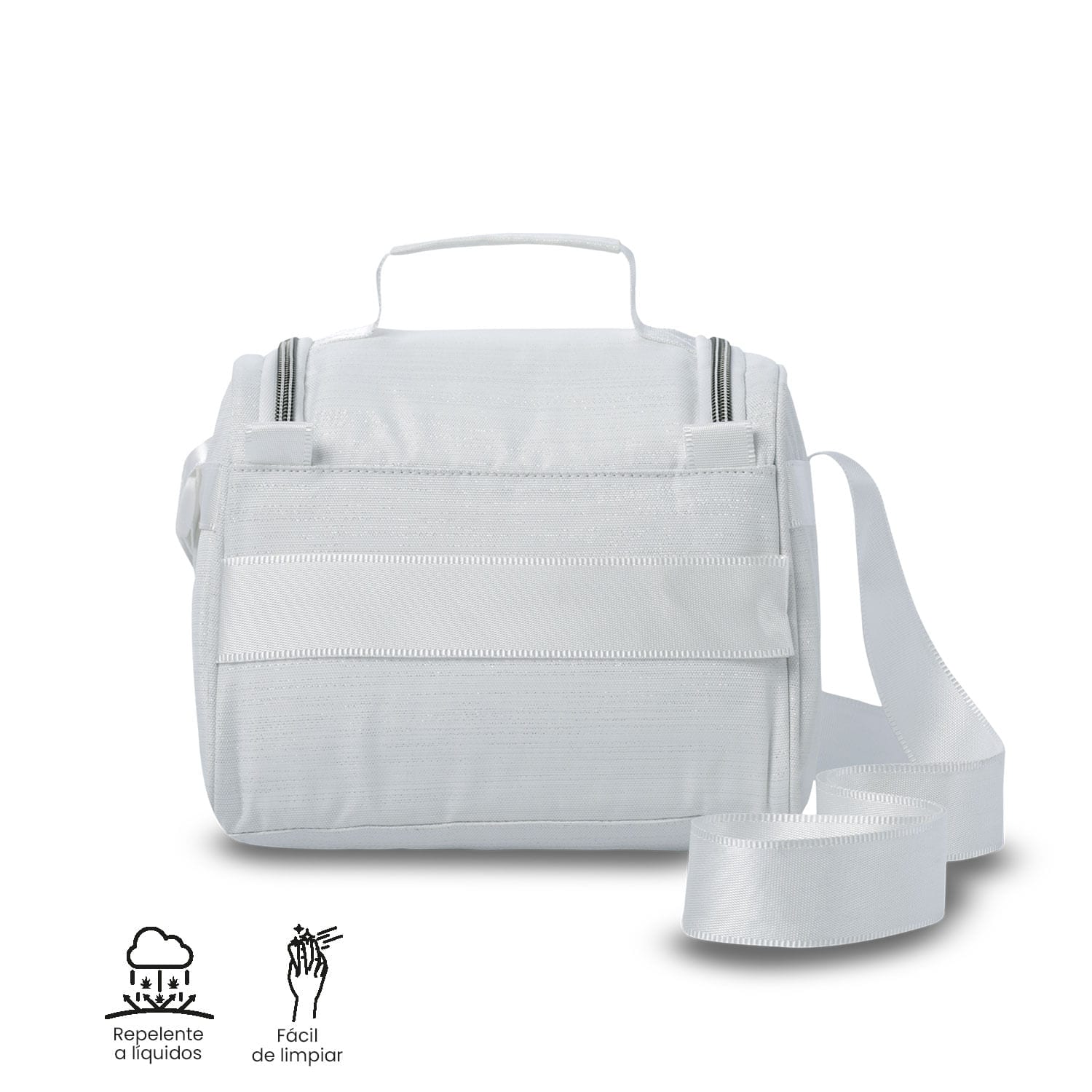 Lonchera Térmica para Mujer Pizarra Neo Mediana Blanca - imagen 5