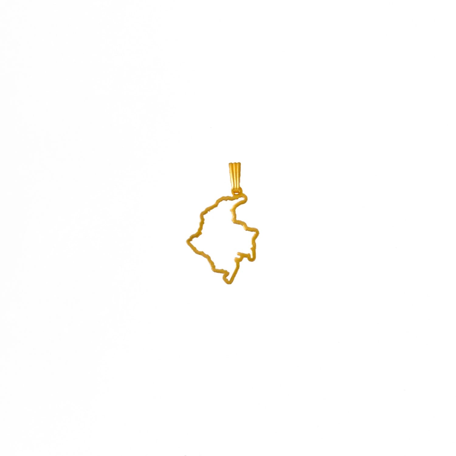 Dije silueta mapa de Colombia - imagen 1