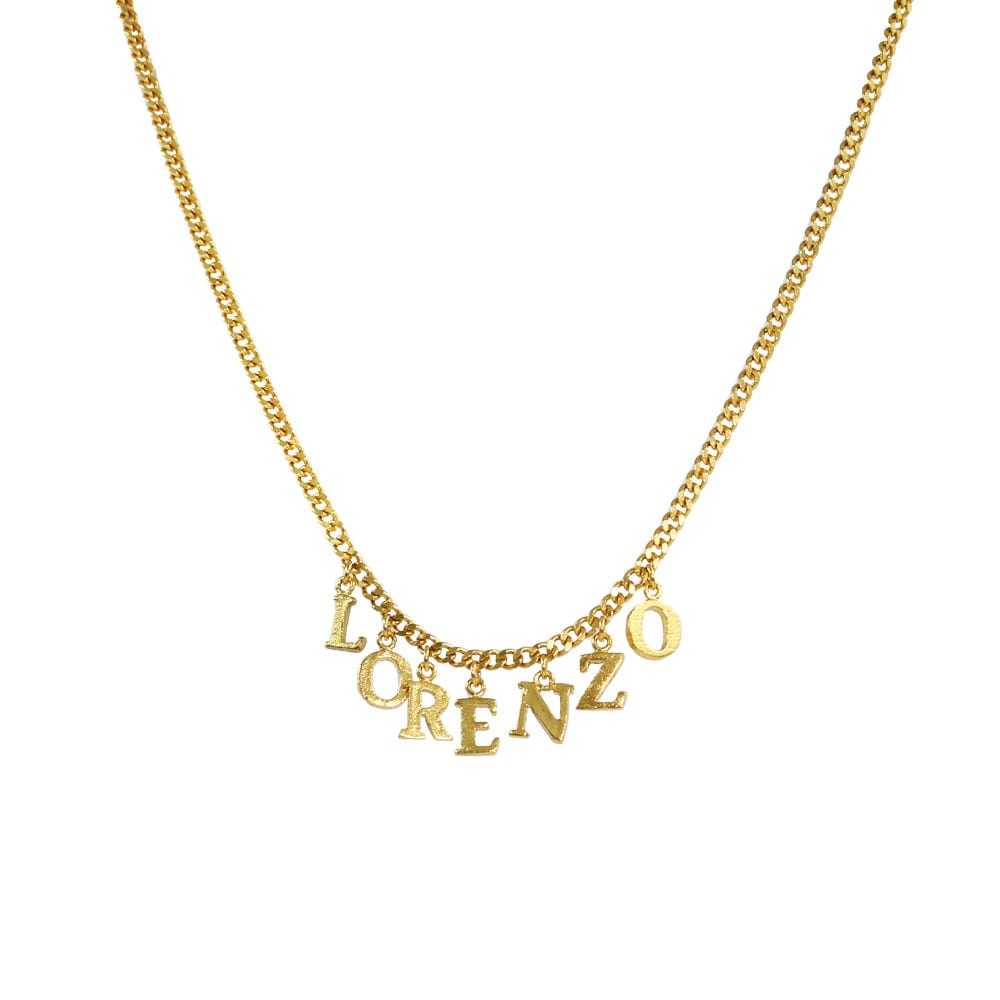 PreOrder Cadena 7 Letras Gold - imagen 1