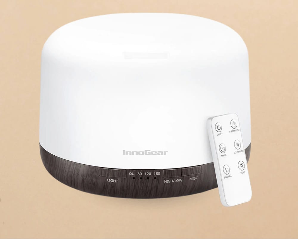 Difusor 500ml con Control Remoto - Hasta 18h de Aromaterapia - imagen 3
