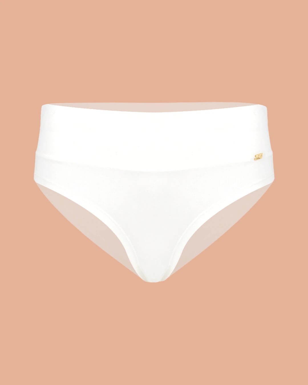 Panty tiro alto en algodón - EVERYDAY MARFIL - imagen 1