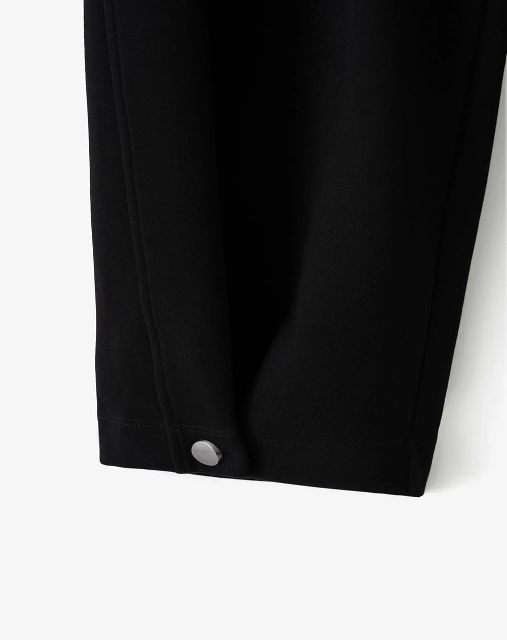 Pantalón loose tiro medio negro mujer - imagen 3