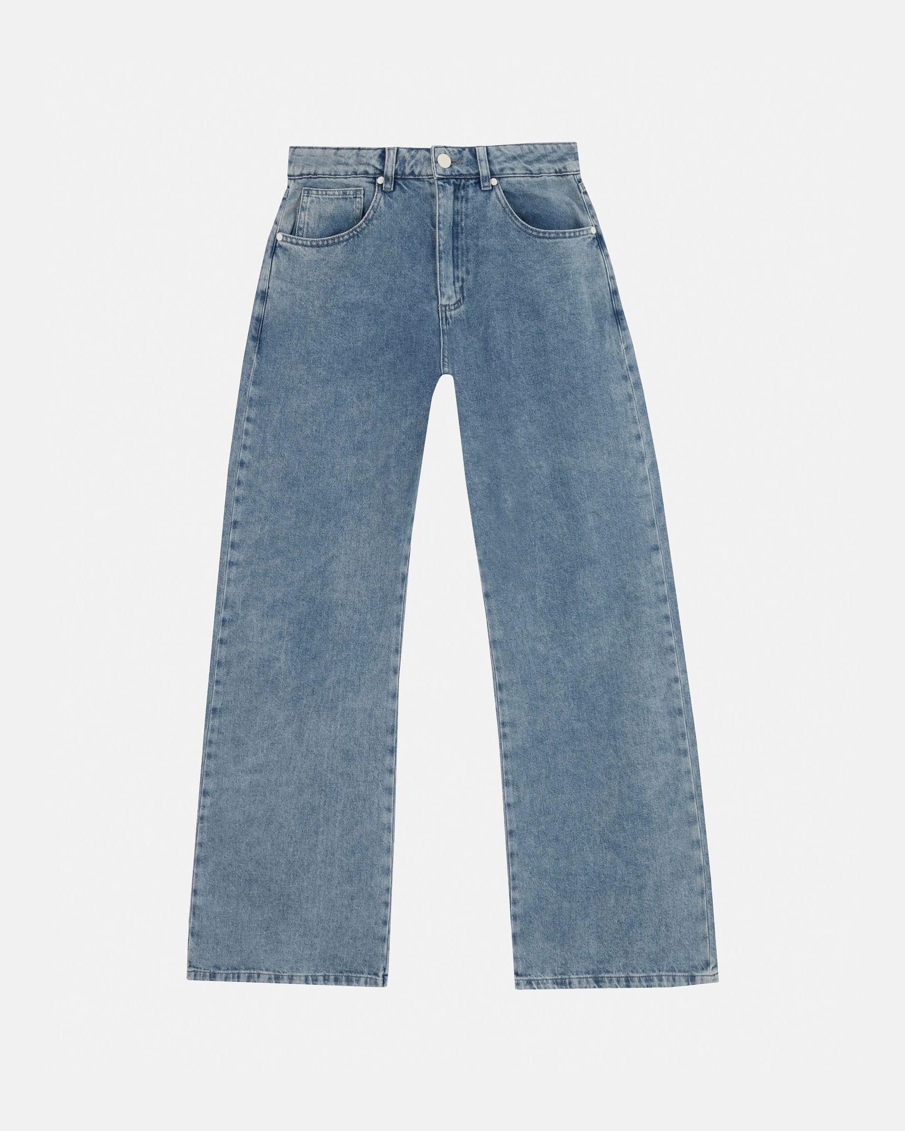 W Basics UNGD Wide Jean Washed Blue - imagen 3