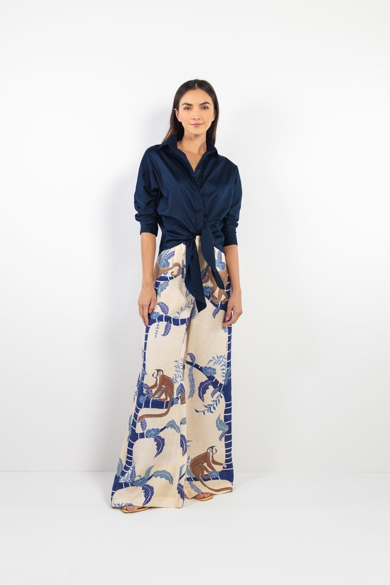 Camisa Halen Azul Turquí - imagen 2