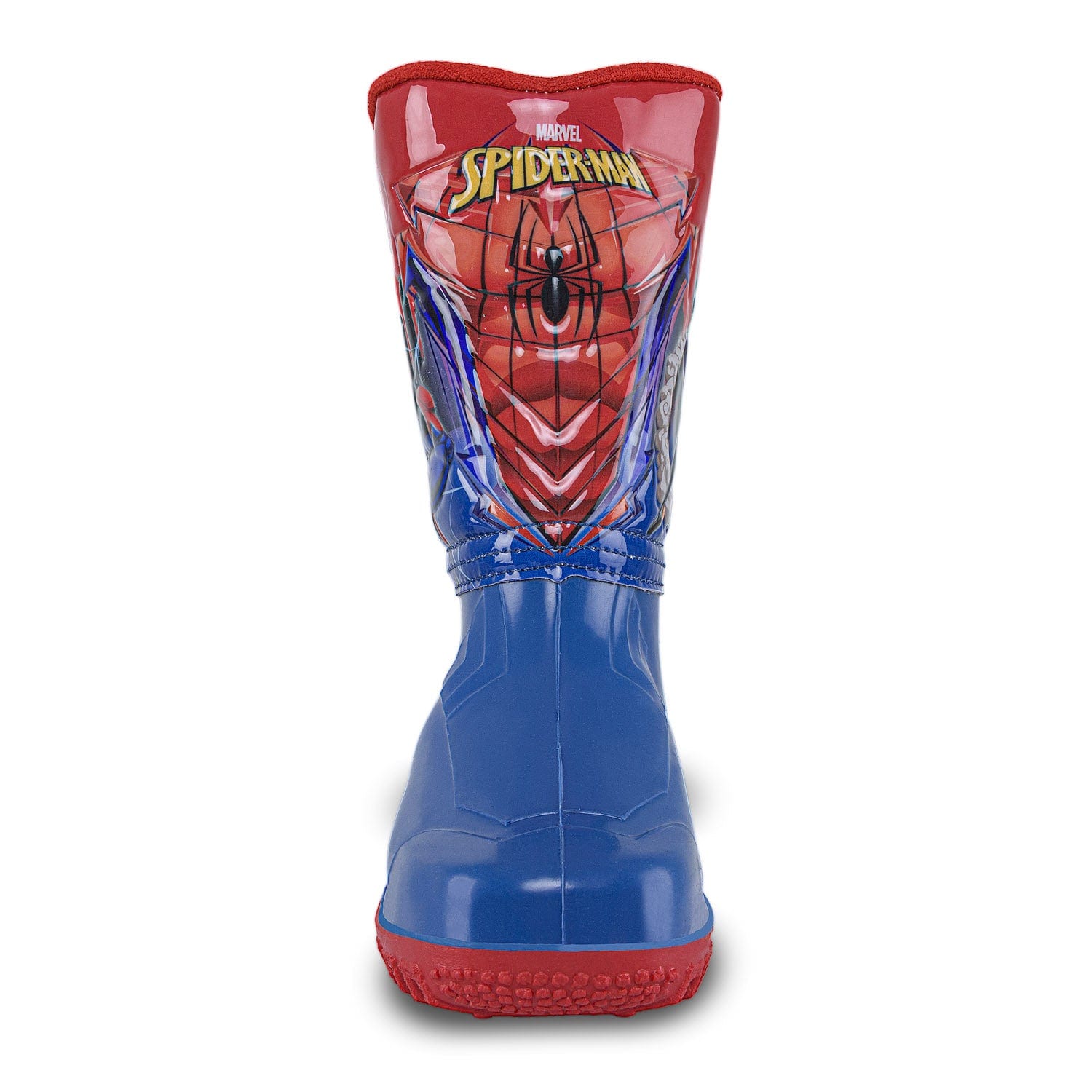 Botas Lluvia Spiderman Parker Azul-Rojo Disney Para Niño - imagen 4