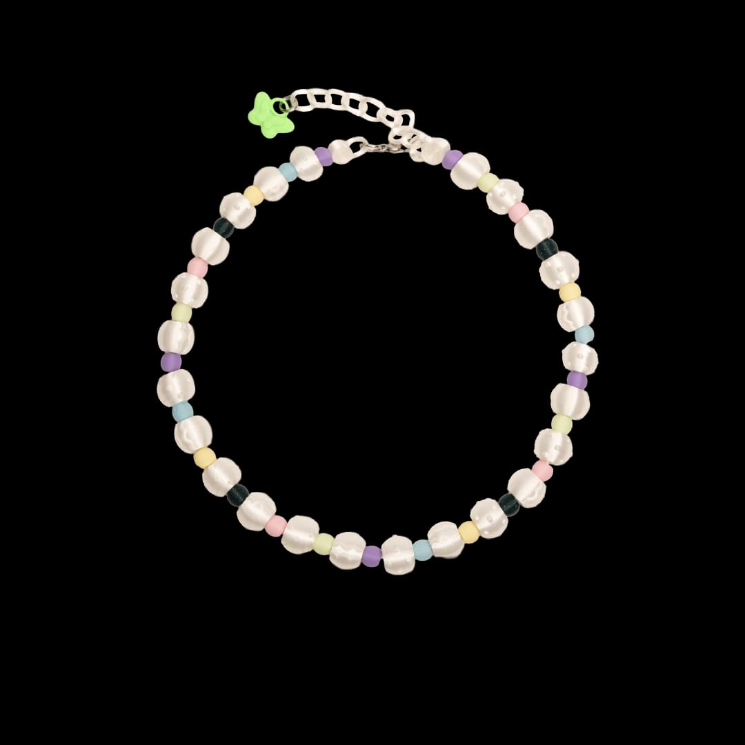 COLLAR DE PERLAS MIX PASTELES - imagen 1