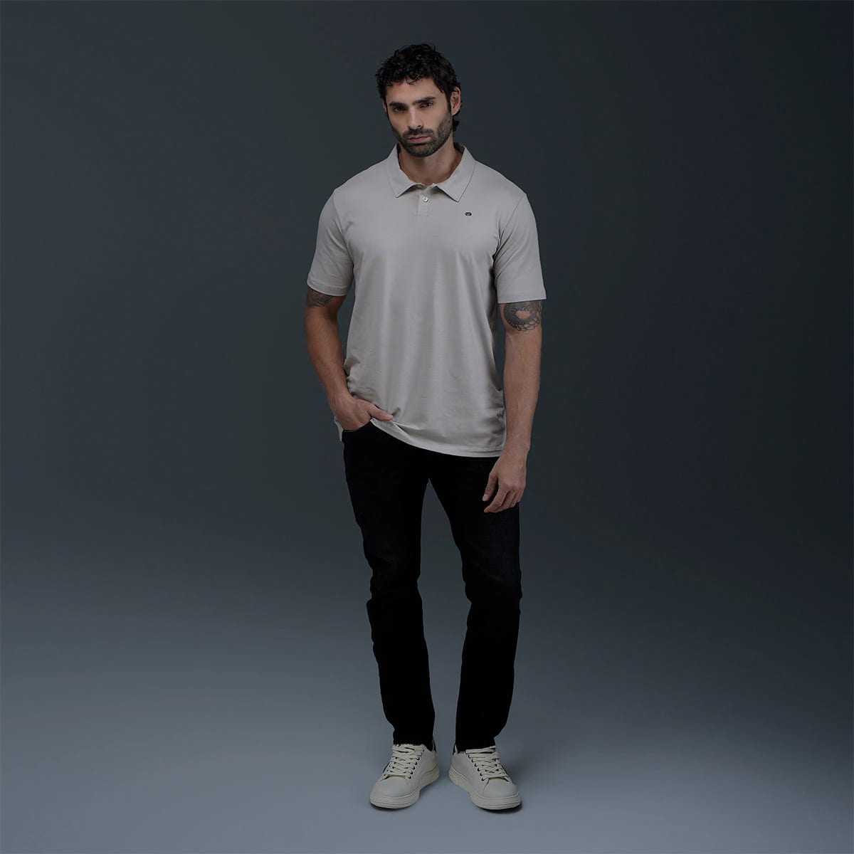 Polo Regular Beige - imagen 4