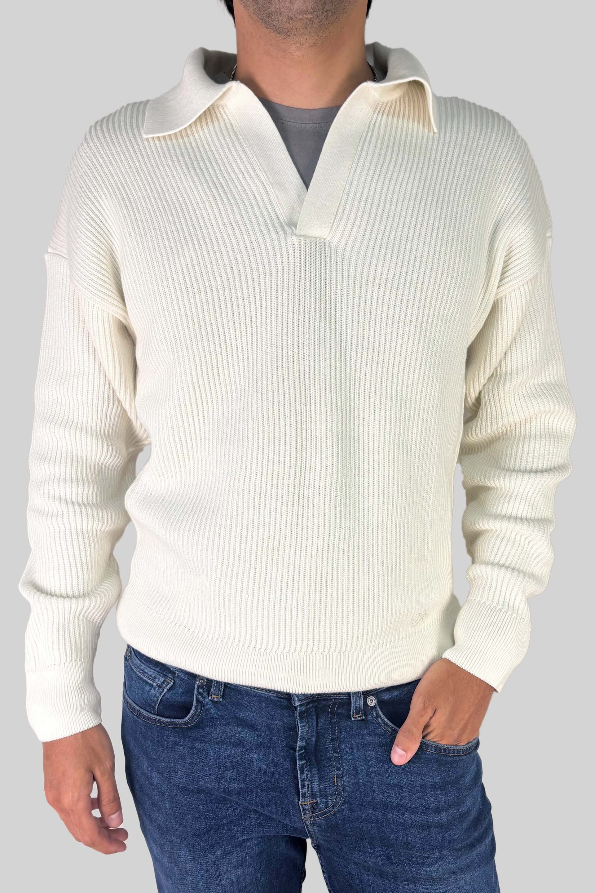 SACO LINED COLLAR OFF WHITE - imagen 1