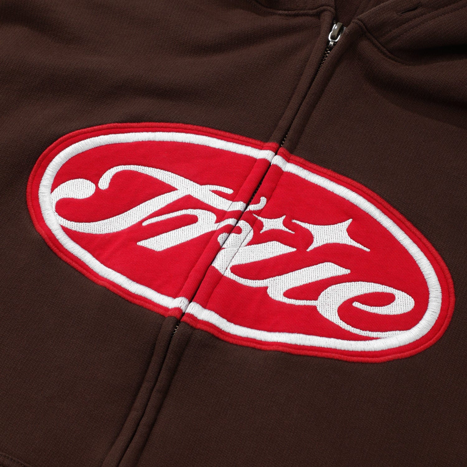 True Stamp Zipper Hoodie - Brown - imagen 4