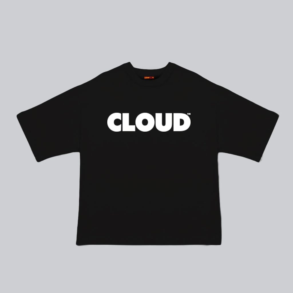 Camiseta BLOCK blanco sobre negro - imagen 1